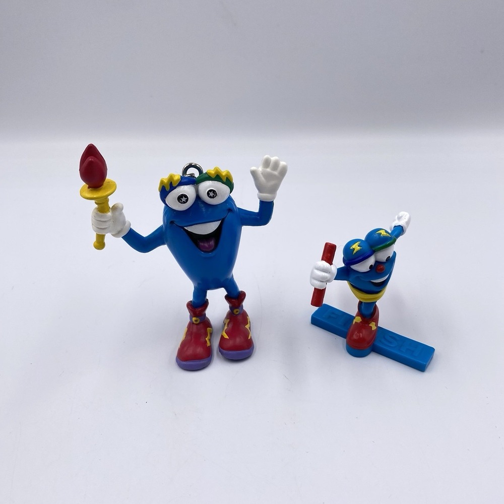 1995 Vintage 1996 Atlanta‎ Olympic ACOG Mascot Izzy Lot Of 2 Sports Figures